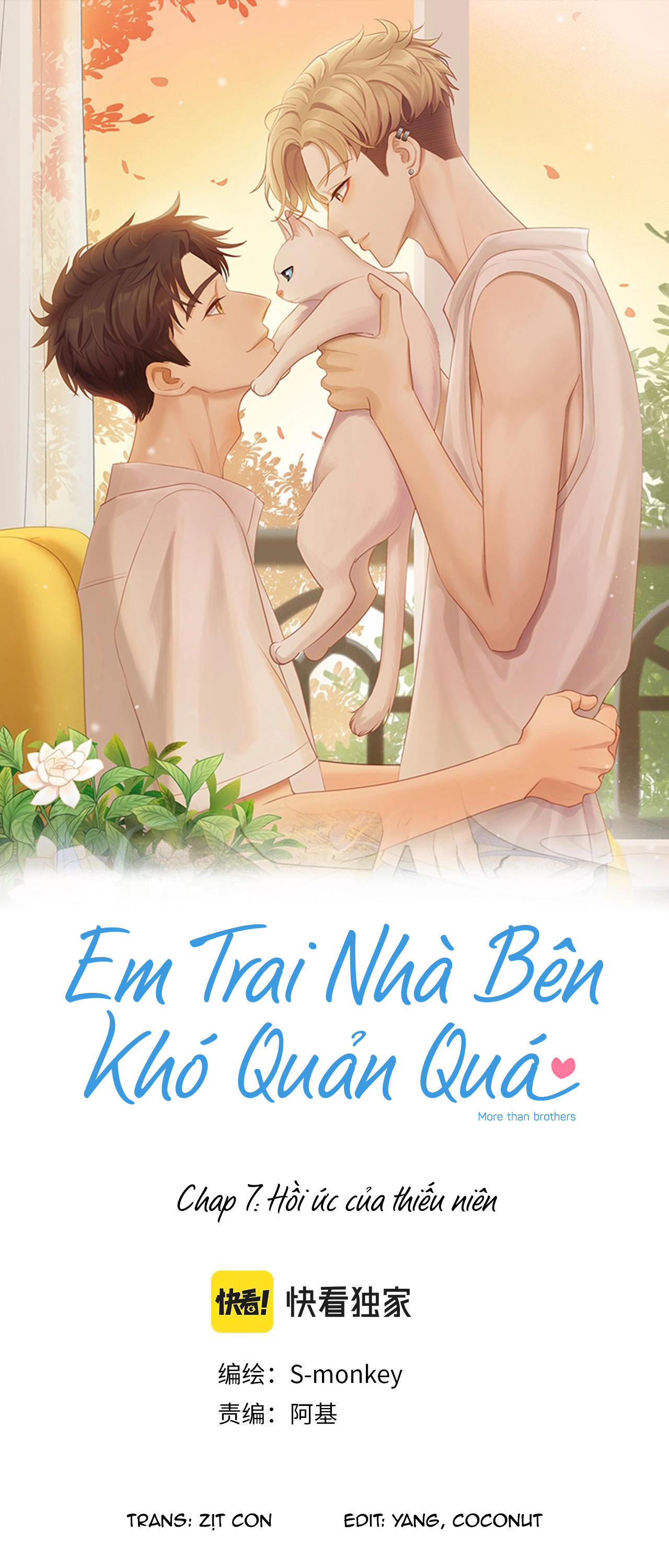 Em Trai Nhà Bên Khó Quản Quá Chapter 7 - Trang 1