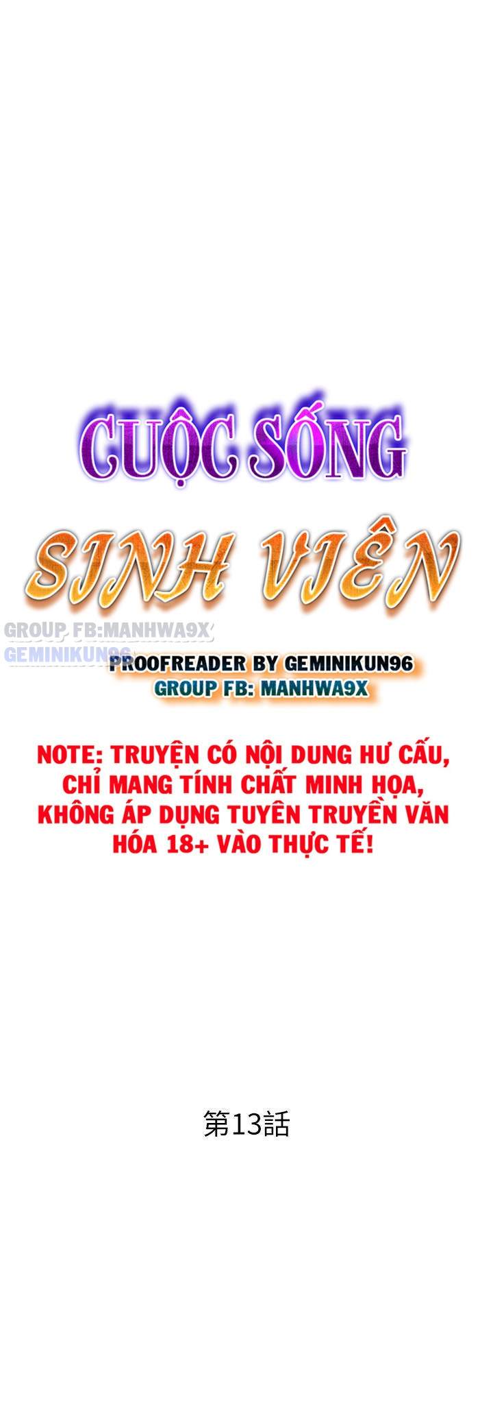 Cuộc Sống Sinh Viên Chapter 13 - Trang 10