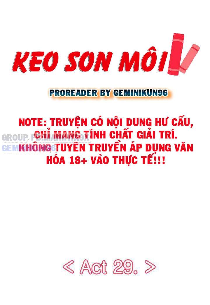 Keo Son Môi Chapter 29 - Trang 1