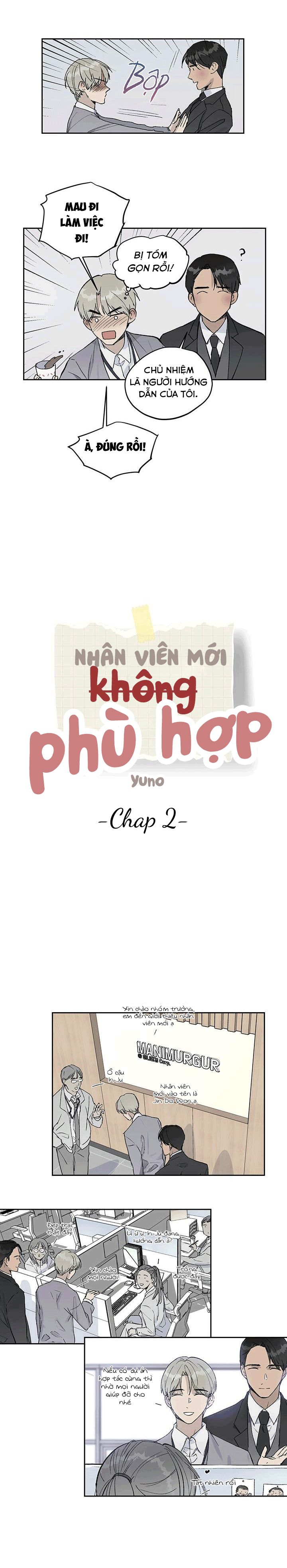 Nhân Viên Mới Không Phù Hợp Chapter 2 - Trang 4