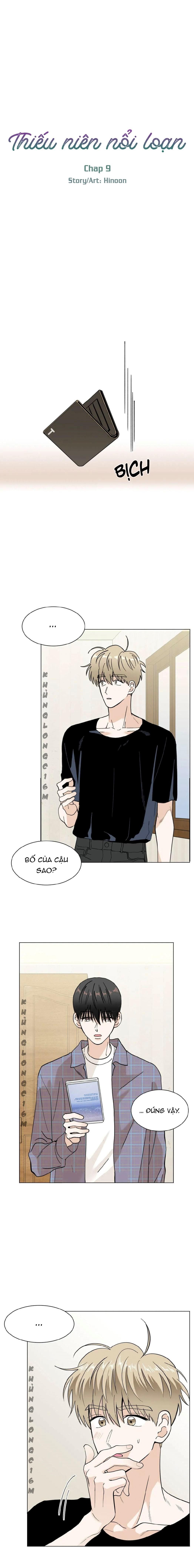 Thiếu Niên Nổi Loạn Chapter 9 - Trang 1