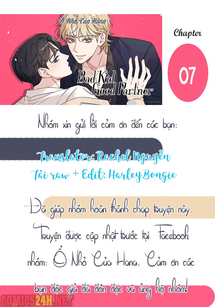 Bad Kid Good Partner Chapter 7 - Trang 1