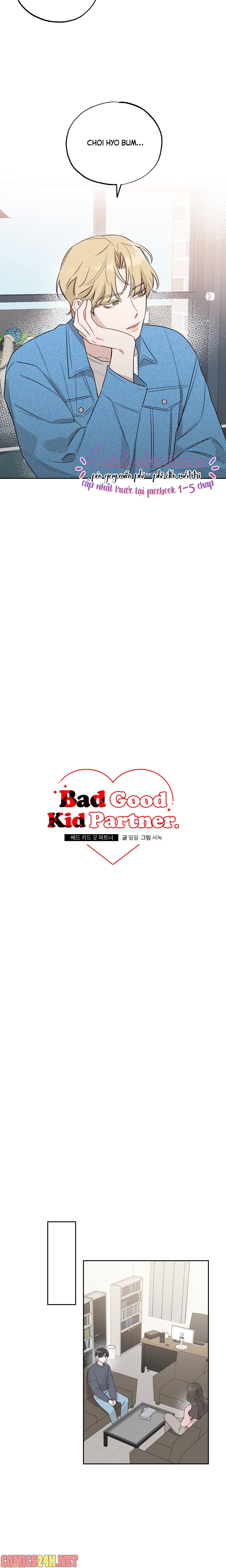 Bad Kid Good Partner Chapter 7 - Trang 8