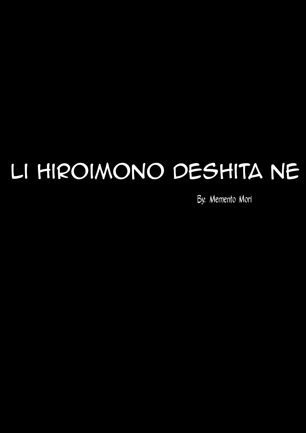 li Hiroimono Deshita Ne Chapter 1 - Trang 1