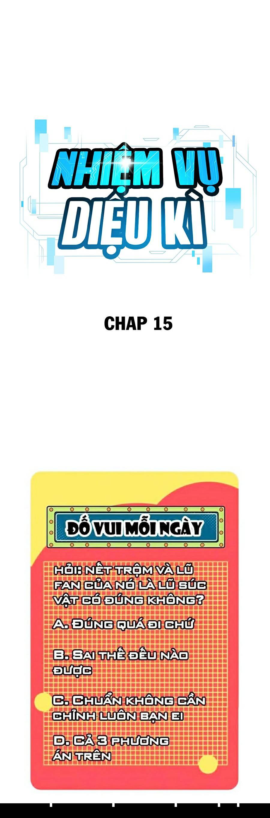 Nhiệm Vụ Diệu Kỳ Chapter 15 - Trang 14