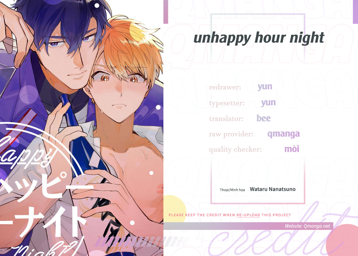 Unhappy Hour Night Chapter 2 - Trang 1