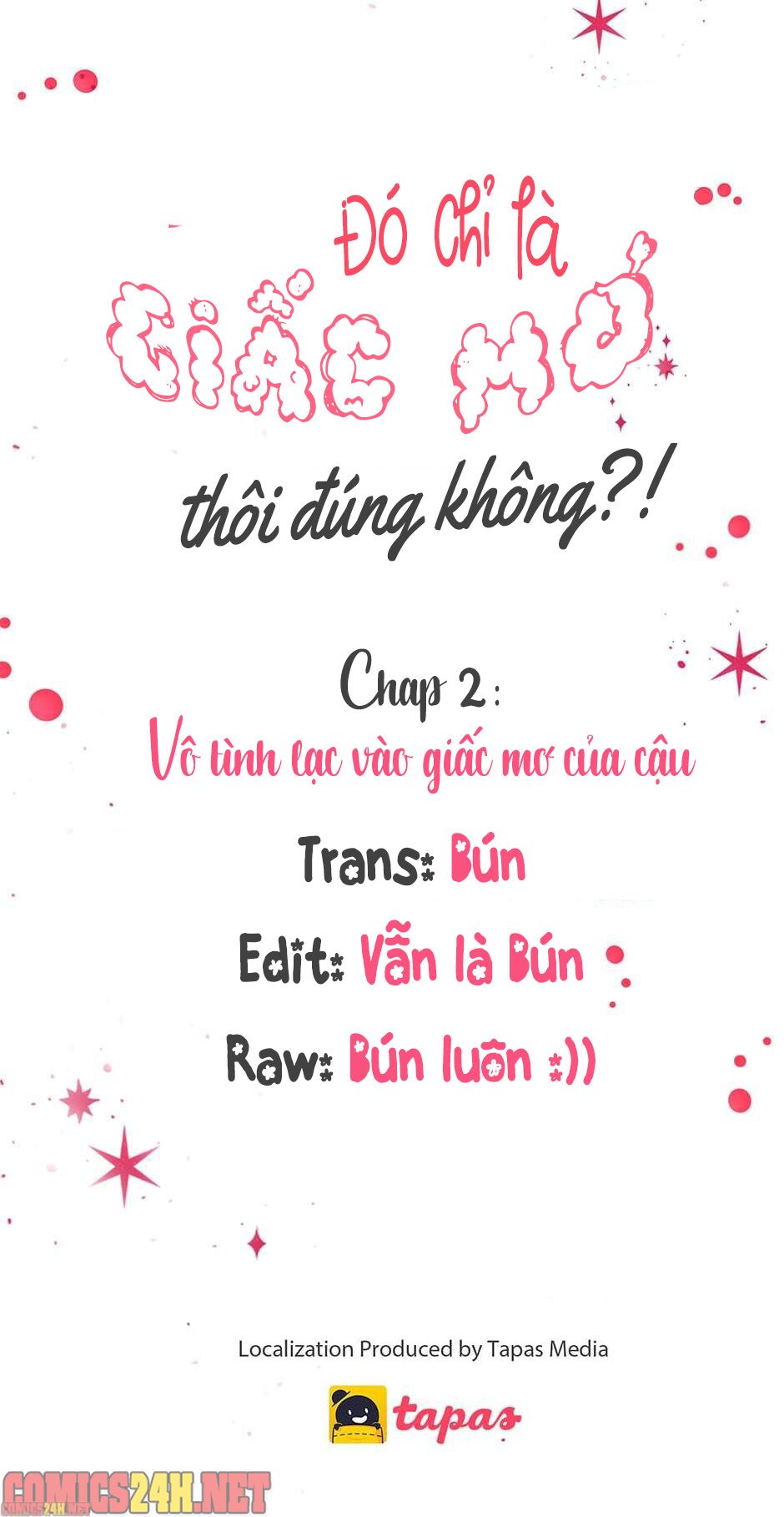 Chỉ Là Giấc Mơ Thôi Phải Không? Chapter 2 - Trang 14