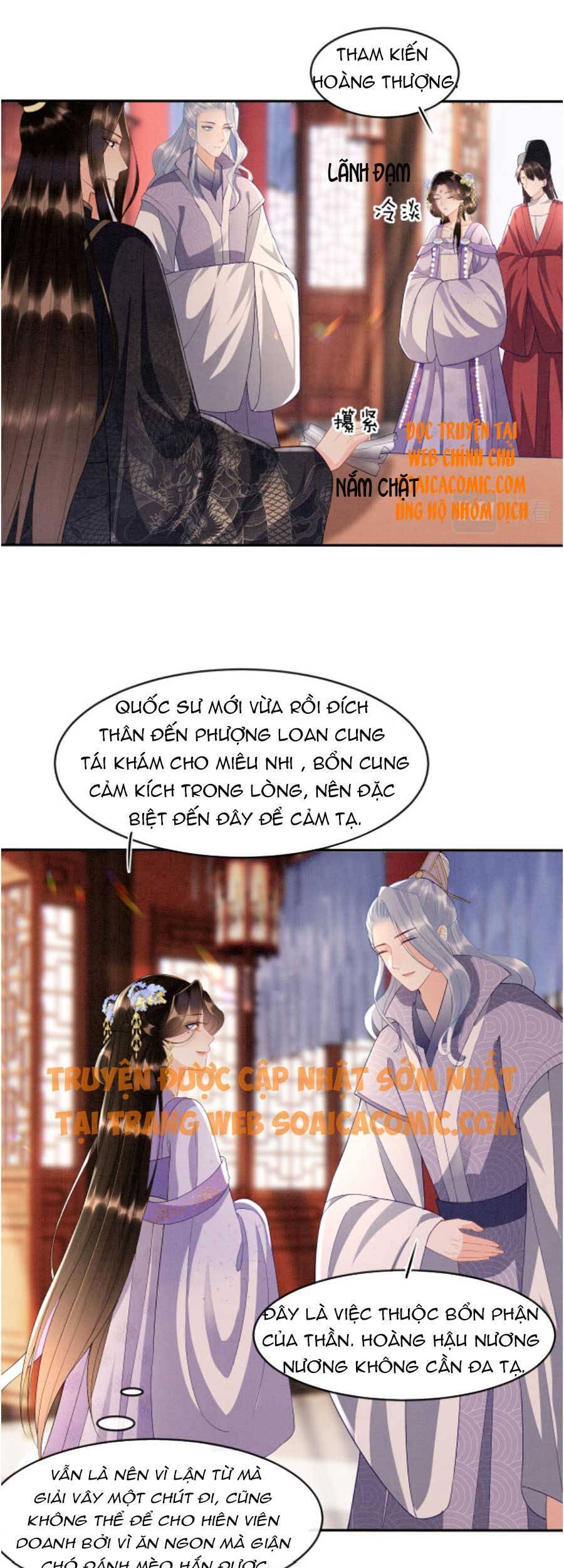 Bạch Nguyệt Quang Lạm Quyền Của Sủng Hậu Chapter 34 - Trang 8