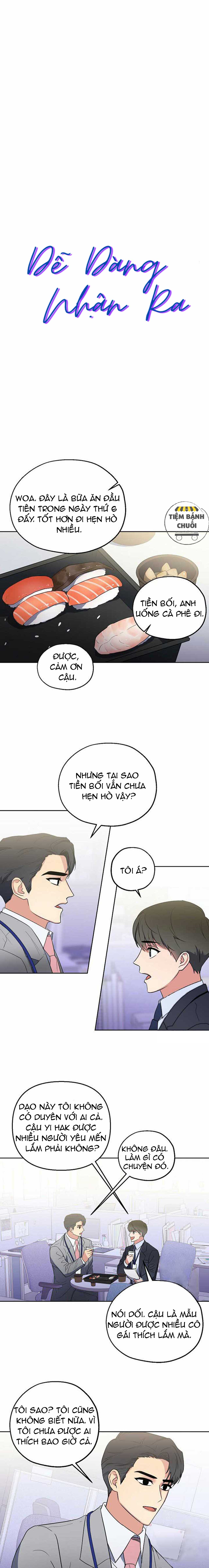 Dễ Dàng Nhận Ra Chapter 5 - Trang 4