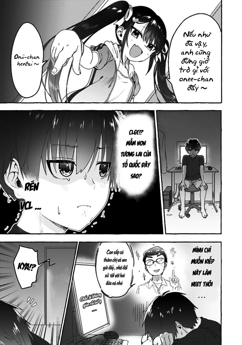 AMAKARA GISHIMAI NI HASAMARETE MASU Chapter 1 - Trang 8