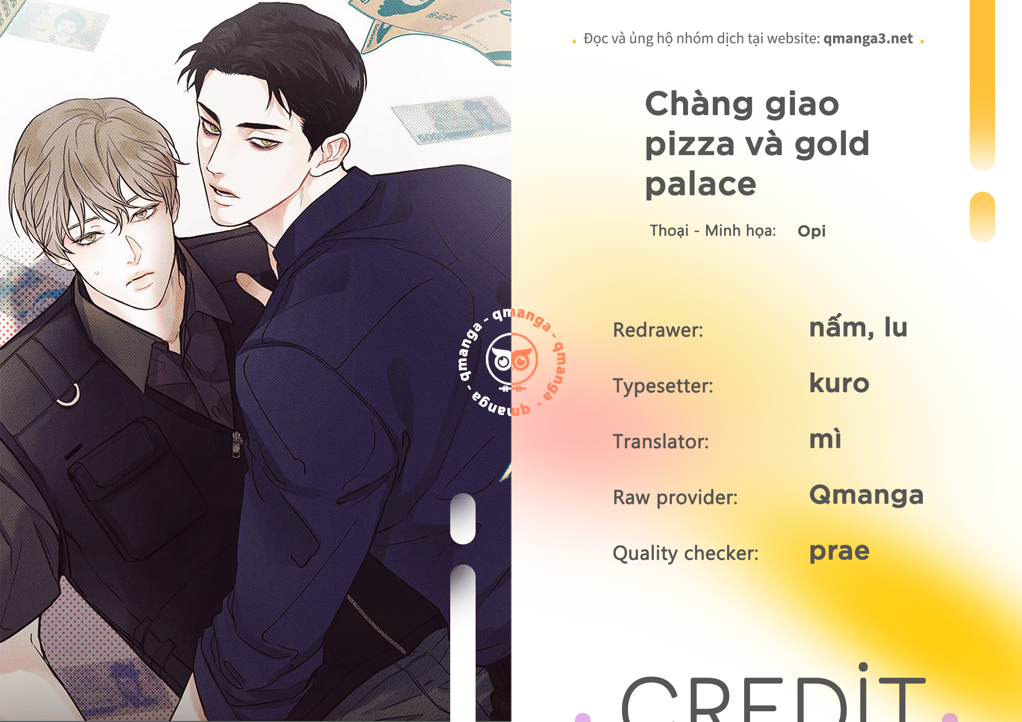 Chàng Giao Pizza Và Gold Palace Chapter 32 - Trang 1