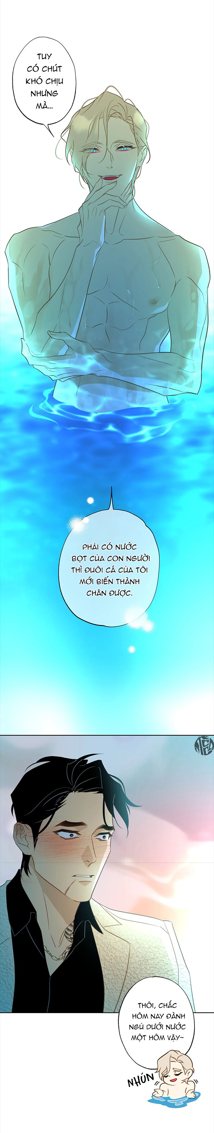 Tình Đầu Của Chủ Tiệm Sashimi Là Người Cá Chapter 2 - Trang 23